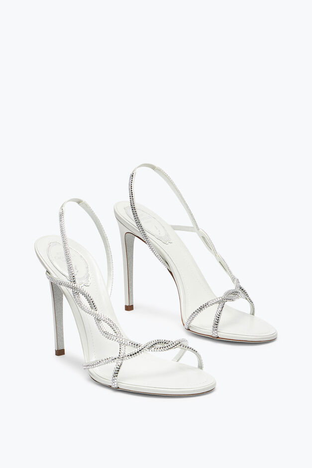 BRAID IVORY SANDAL 105 BRAID IVORY SANDAL 105