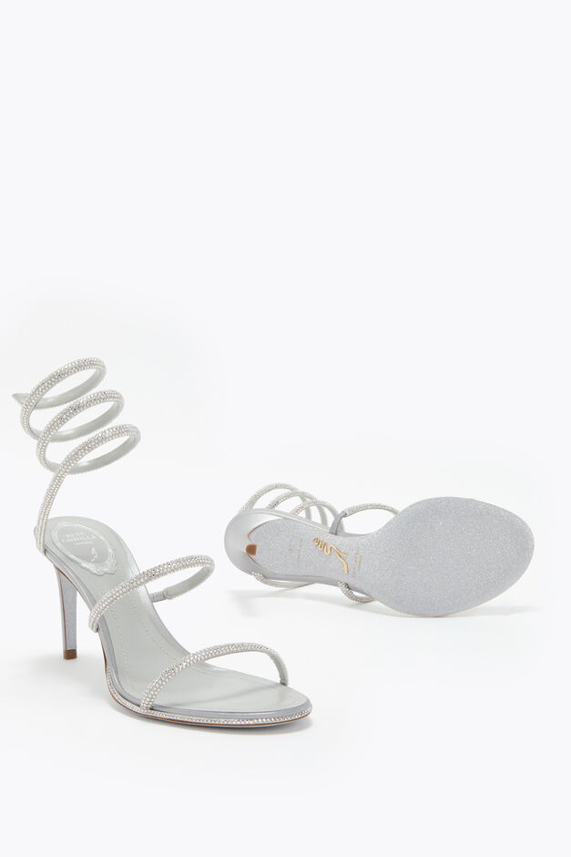 CLEO SILVER SANDAL 80