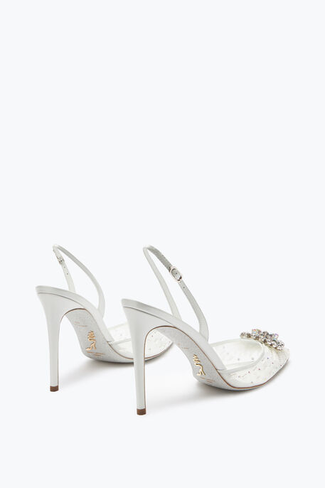 Barbara White Slingback 105