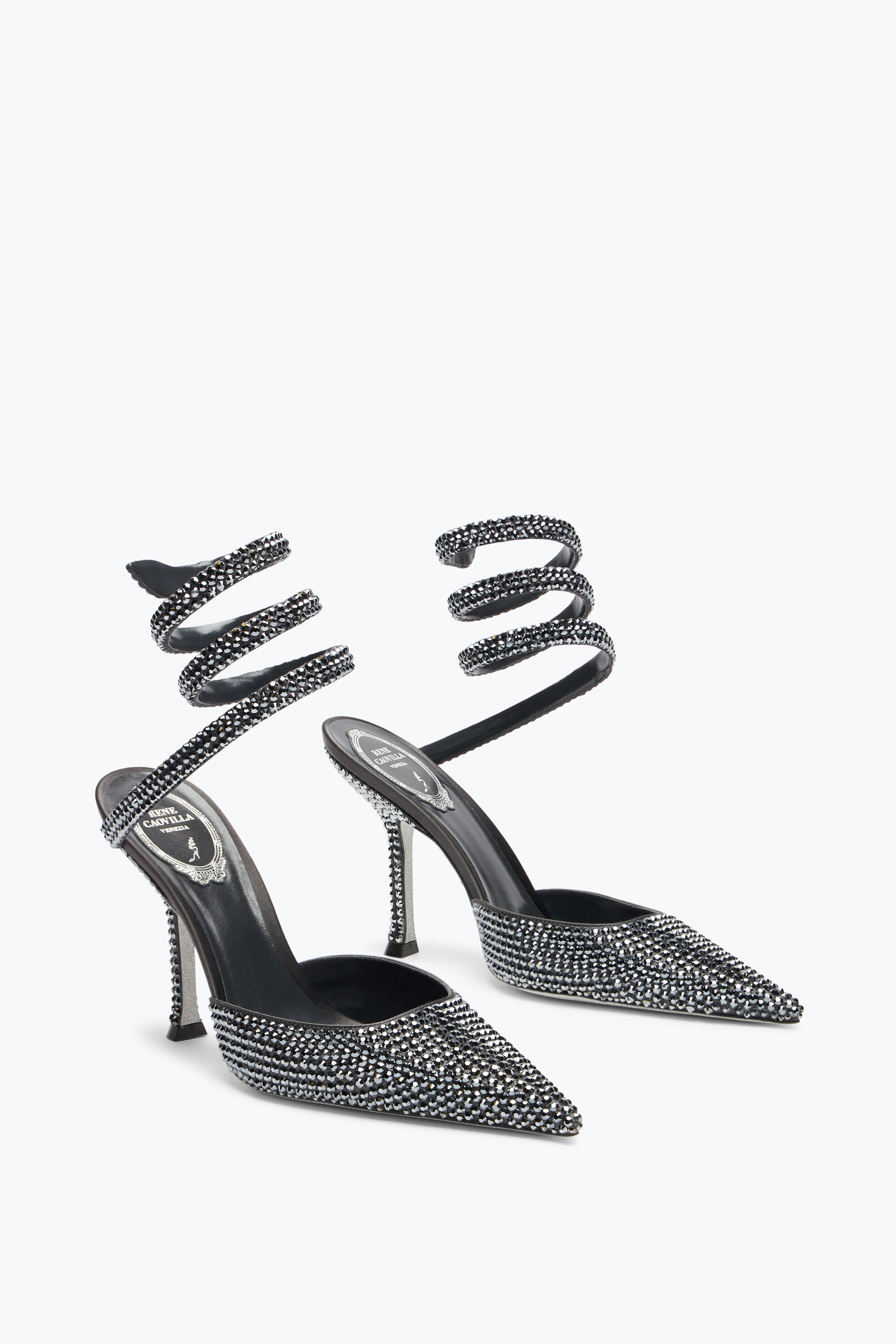 René Caovilla ポインテッドトゥハイヒール Jeweled CLEO | Rene Caovilla®
