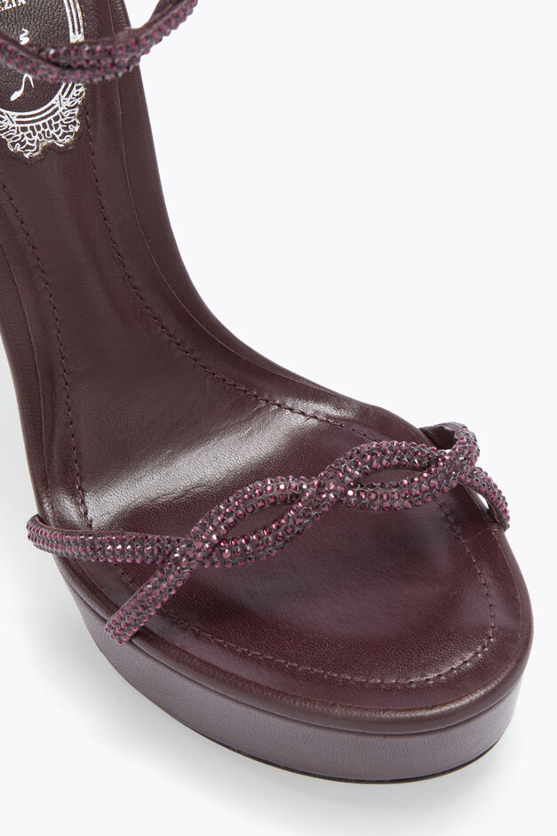 BRAID FONDANT PLATFORM SANDAL 130