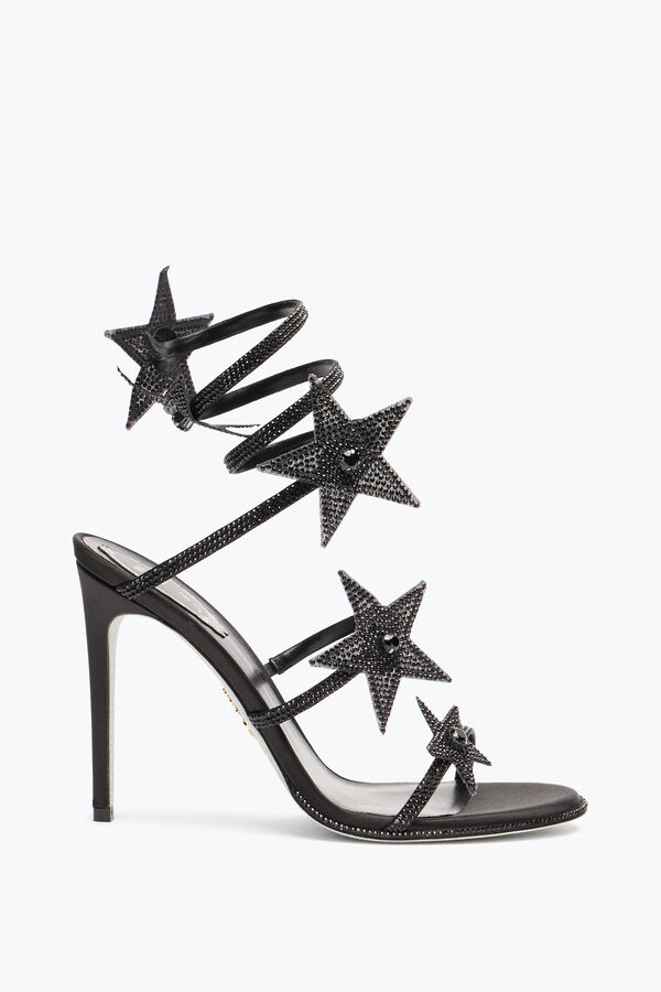 CLEO STAR BLACK SANDAL 105