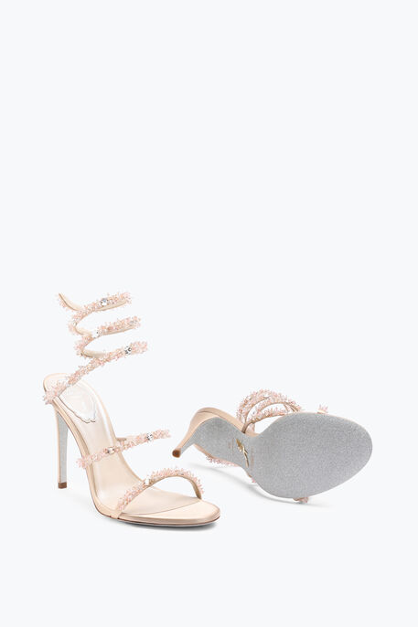 Cinderella Nude Sandal With Serpent 105