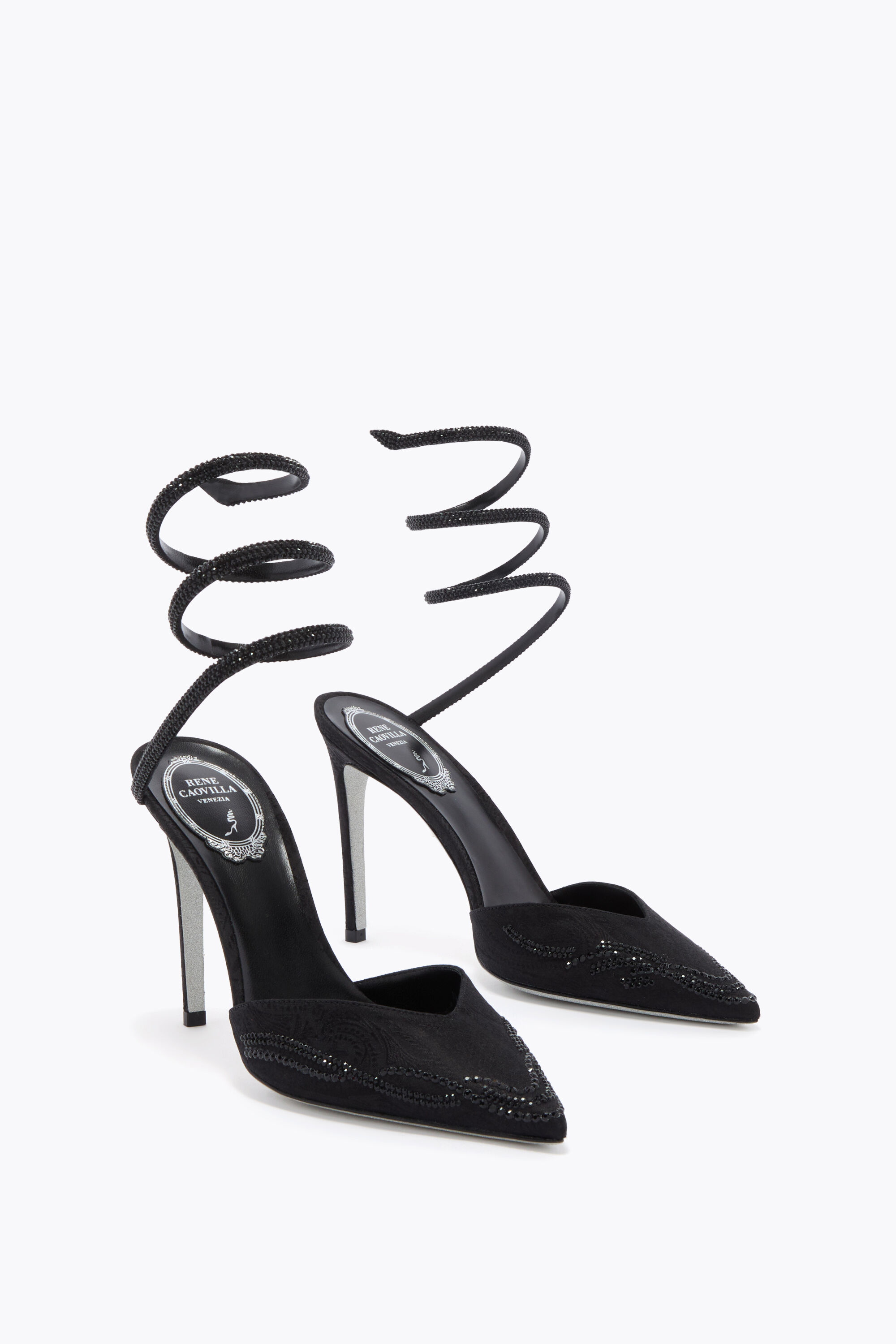Jeweled Pumps with Crystals | Rene Caovilla®