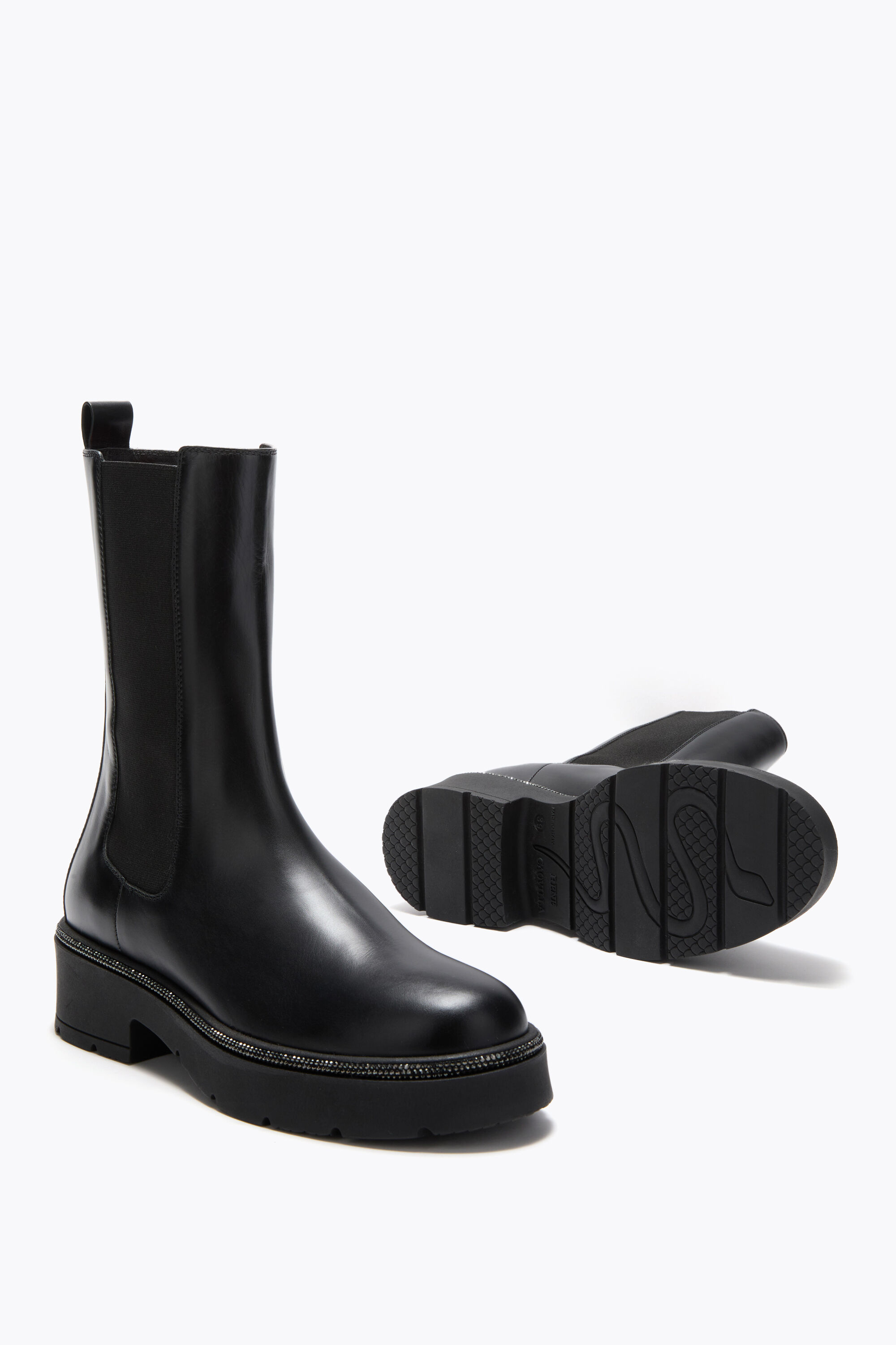 Jeweled ankle boots with heels | Rene Caovilla® Jeweled ankle boots with heels | Rene Caovilla®