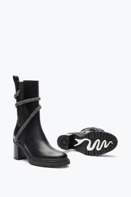 Cleo Crystal Black Bootie 60 Cleo Crystal Black Bootie 60