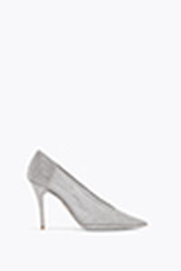 JINNY IVORY NET/CRYSTAL STRASS PUMP