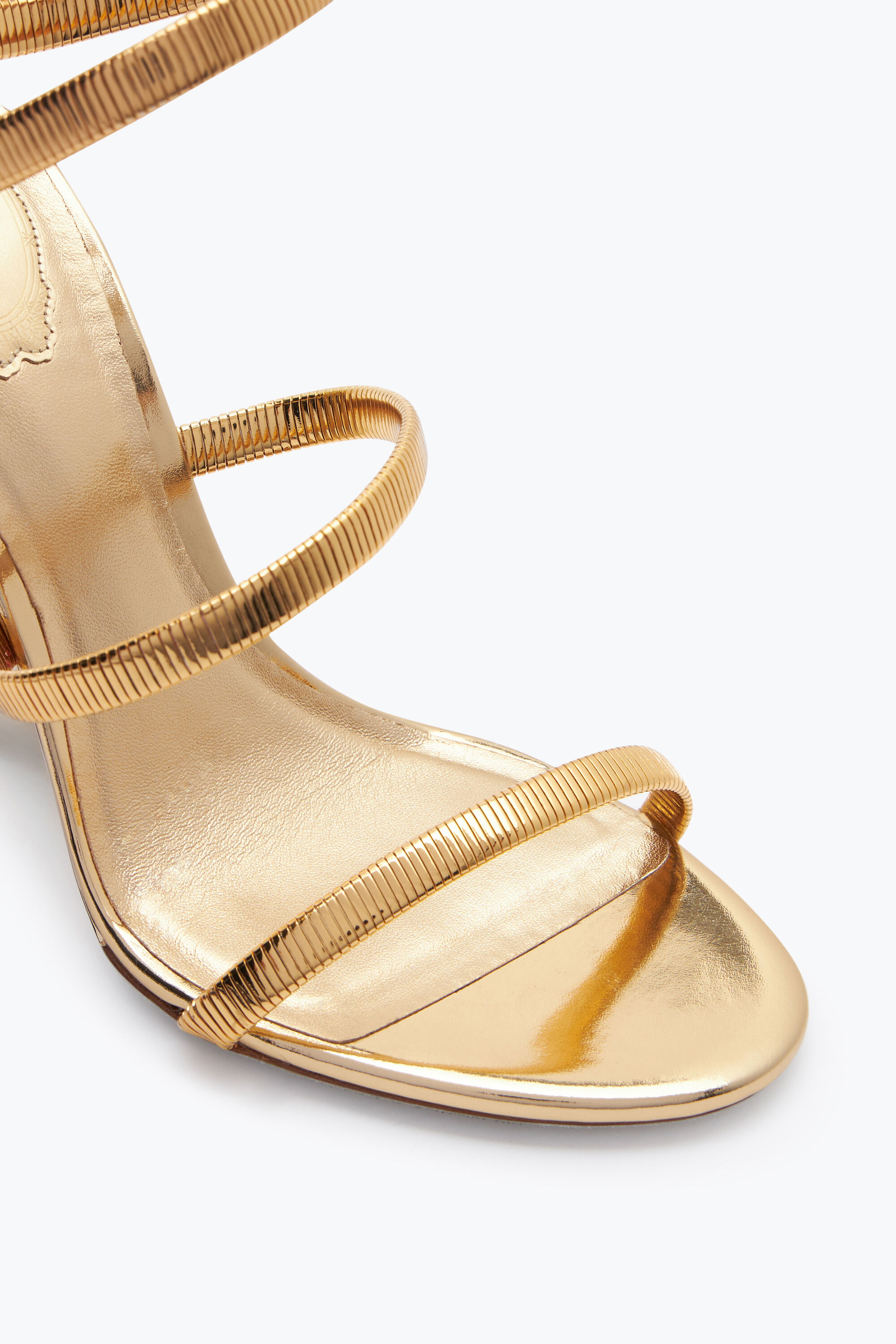 サンダル・ミュール RENE CAOVILLA Women Sandals 419956 C12503 105 R001O100 GOLD Jeweled SIMPHONY | Rene Caovilla®