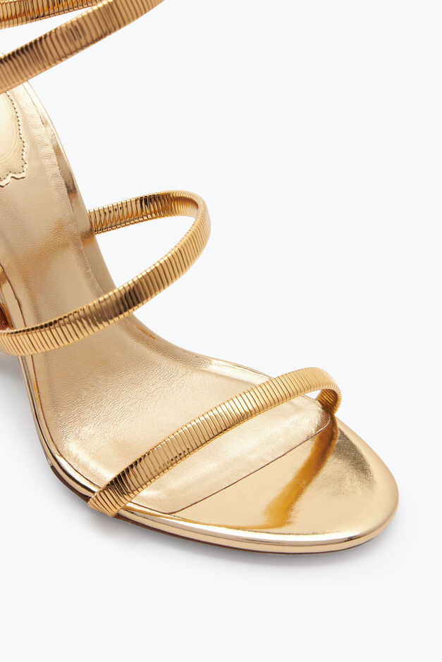 Symphony Mirrored Gold Sandal 105 Symphony Mirrored Gold Sandal 105
