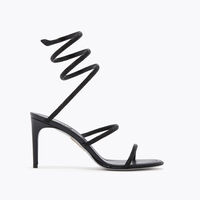 CLEO BLACK SANDAL 80
