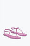 Diana Cyclamen Sandal With Crystals 10