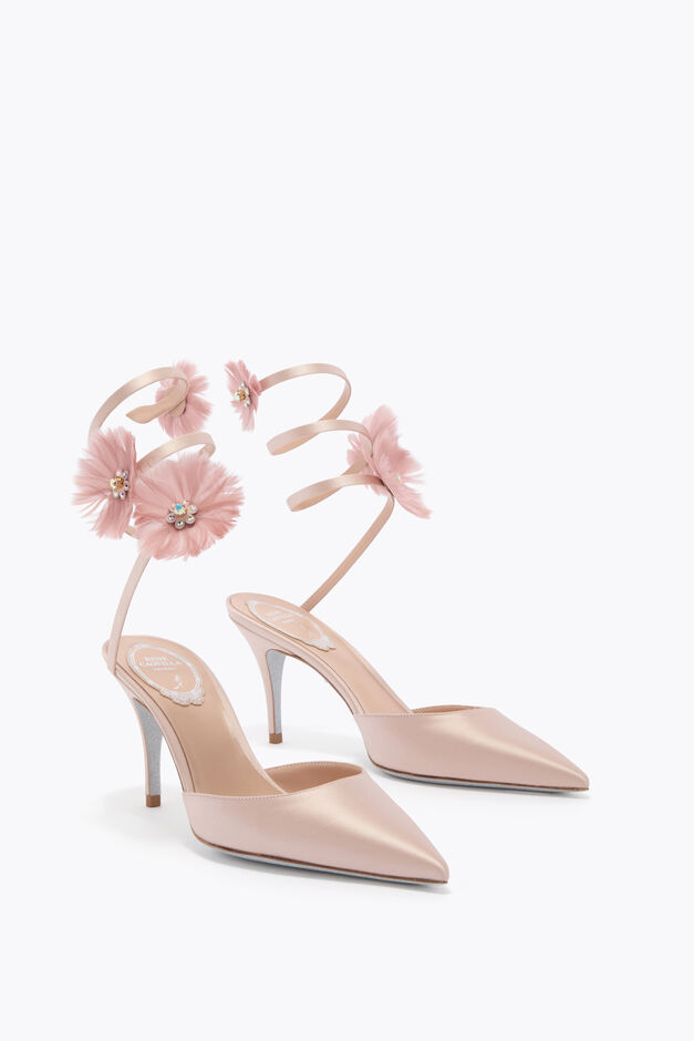 JOLENE POWDER PINK PUMP 80