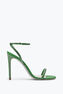 Ellabrita Crystal Green Sandal 105