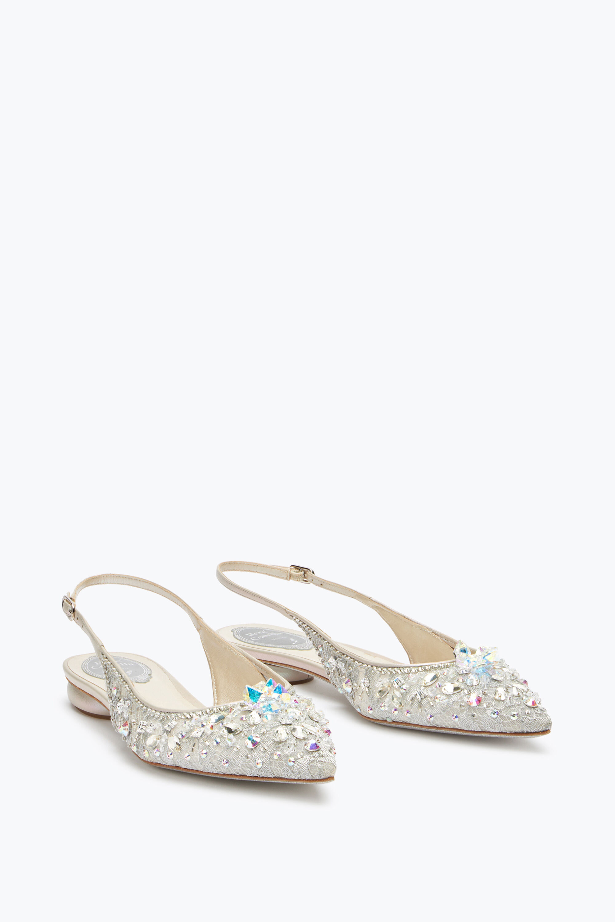 最終値下げです♪ RENE CAOVILLA ミュール サイズ 36 Jeweled CINDERELLA | Rene Caovilla®