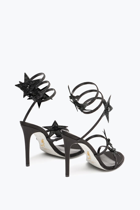 CLEO STAR BLACK SANDAL 105