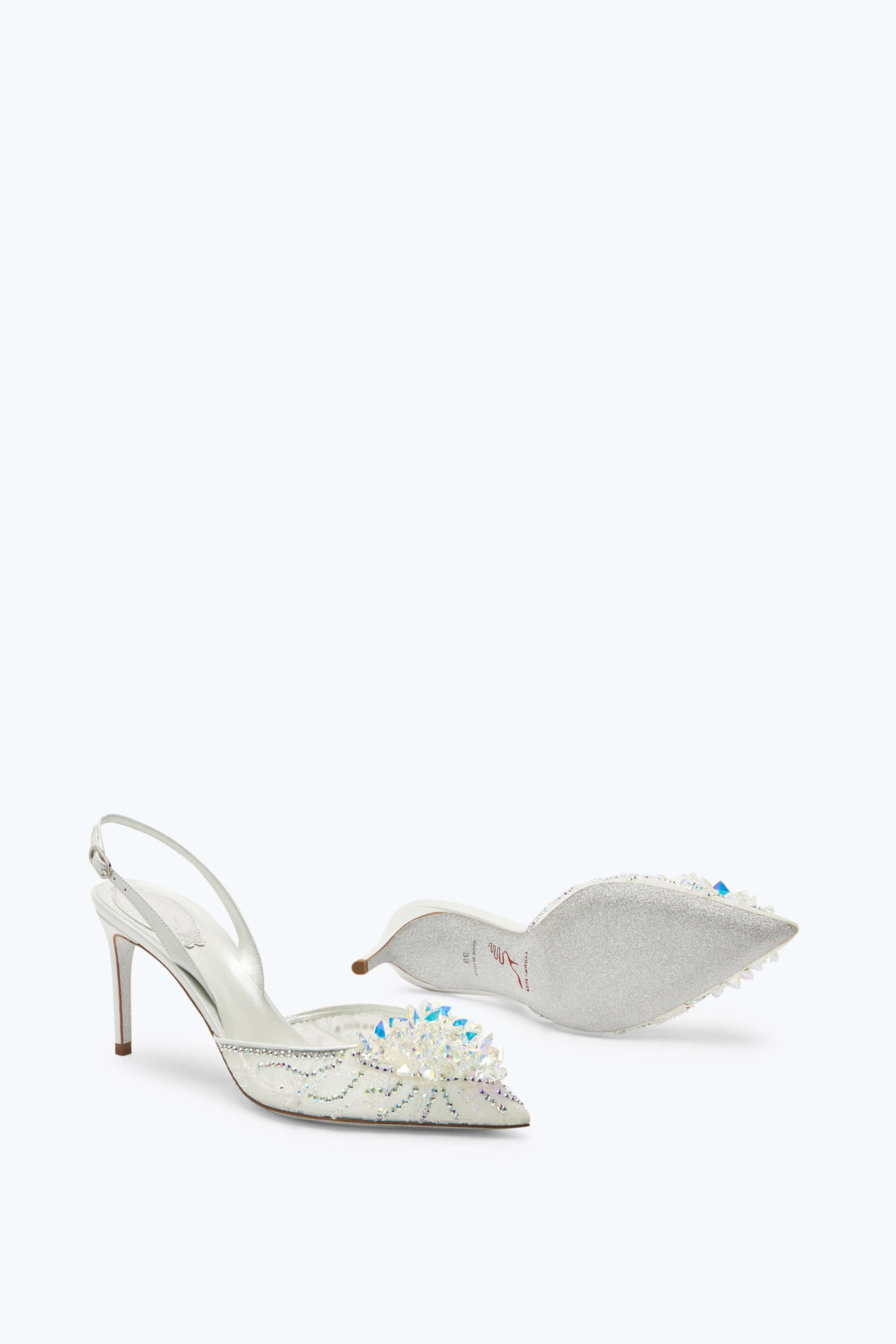 パンプス Rene Caovilla 'Aretha' slingback Jeweled ARETHA | Rene Caovilla®