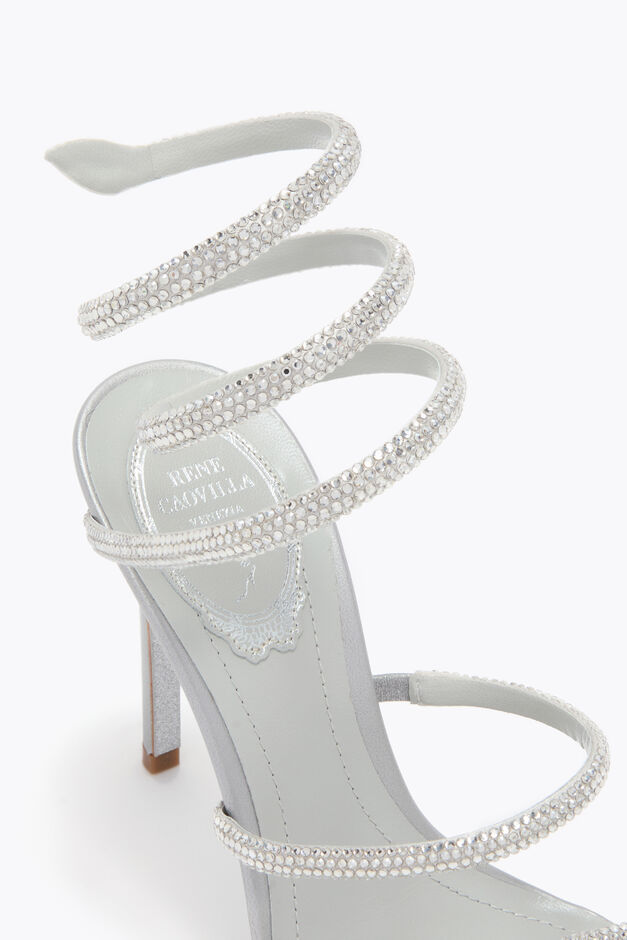 CLEO SILVER SANDAL 105