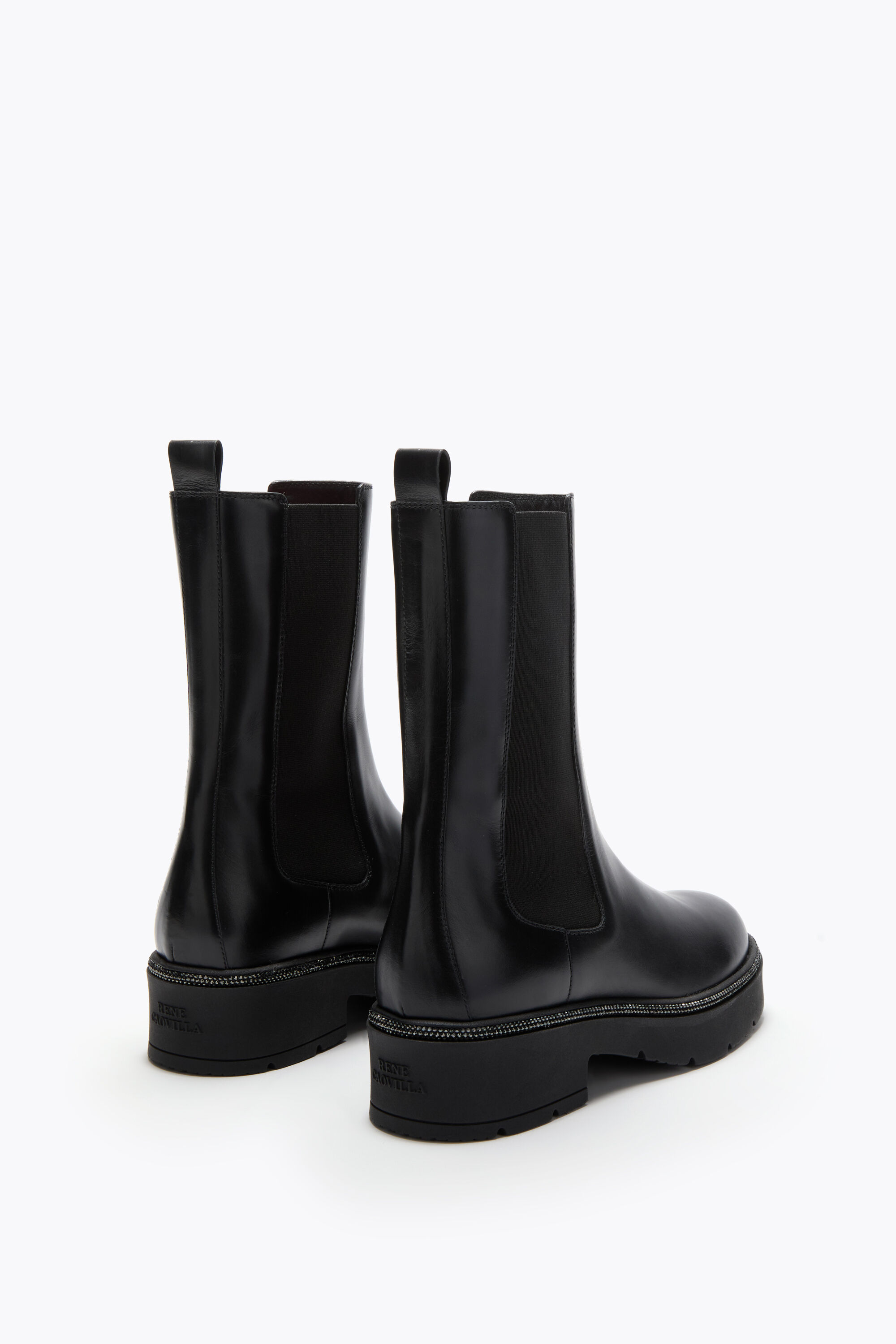 Jeweled ankle boots with heels | Rene Caovilla®