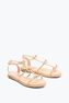 CATERINA NUDE FLATFORM SANDAL 10