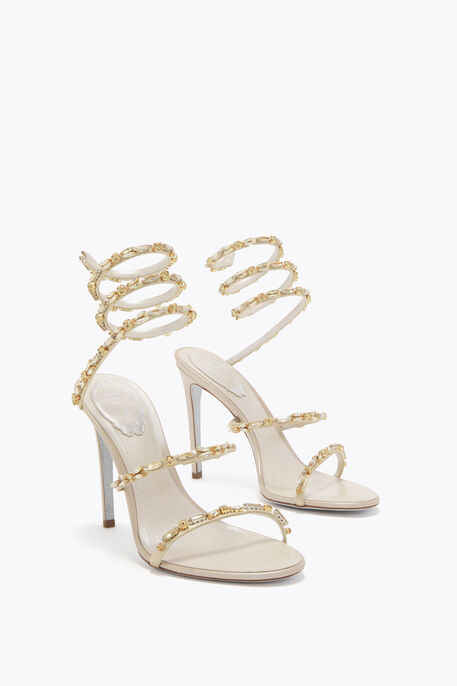 GOLDEN IVORY SANDAL 105