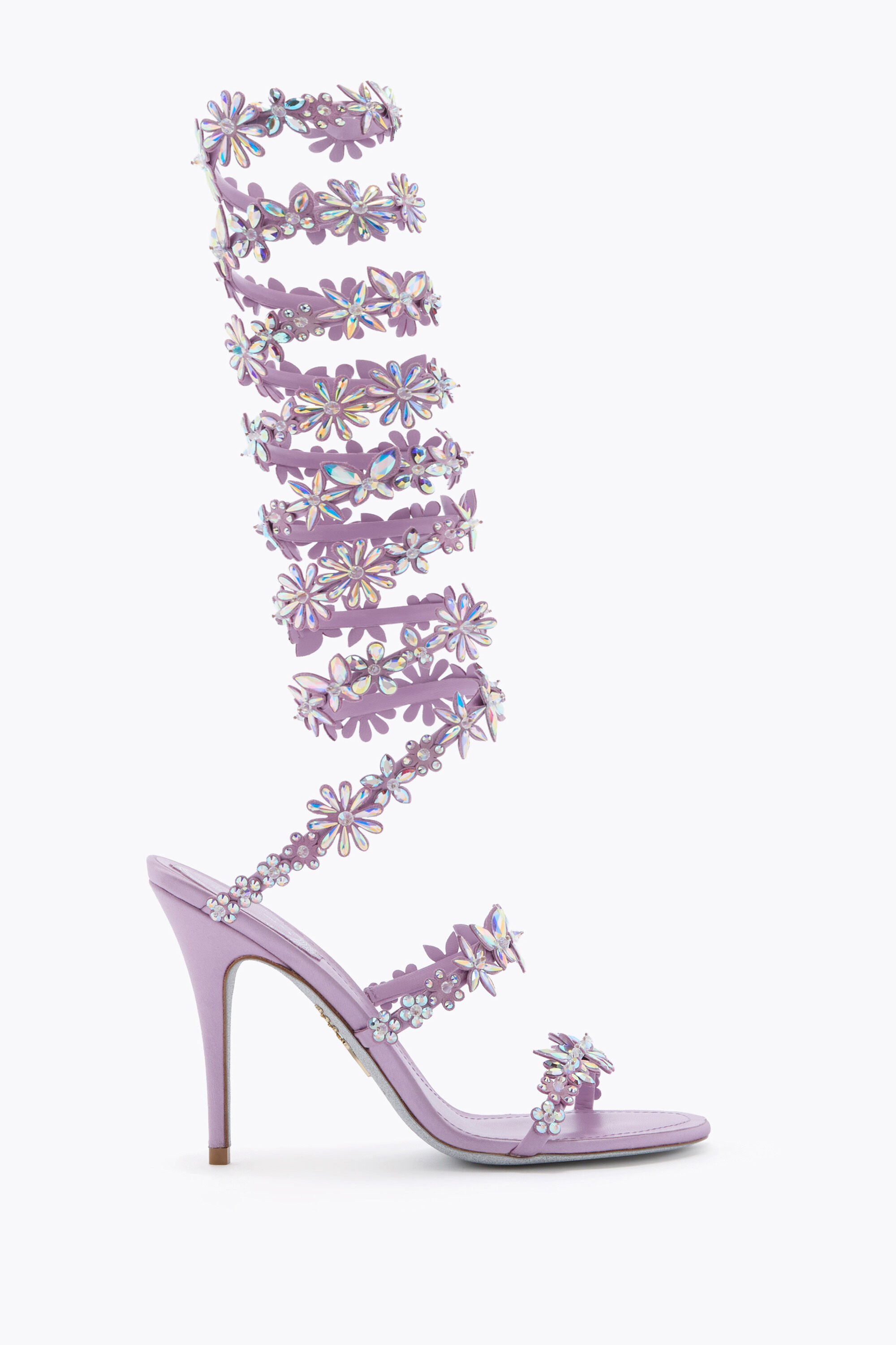 Jeweled sandals with crystals and gems | René Caovilla®