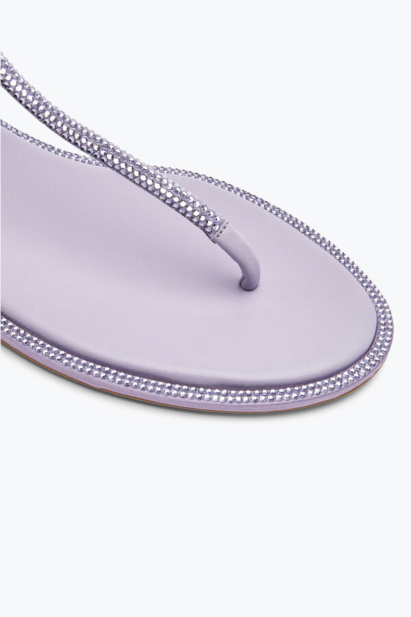 Diana Crystal Lavender Sandal 10