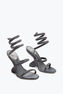 Symphony Anthracite Sandal With Crystals 105