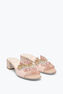 VENEZIANA POWDER PINK SLIDER SANDAL 40
