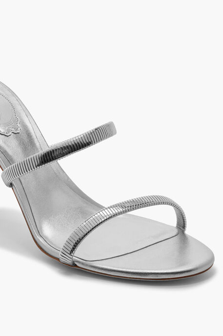 JUNIPER METALLIC SILVER SANDAL 80 JUNIPER METALLIC SILVER SANDAL 80