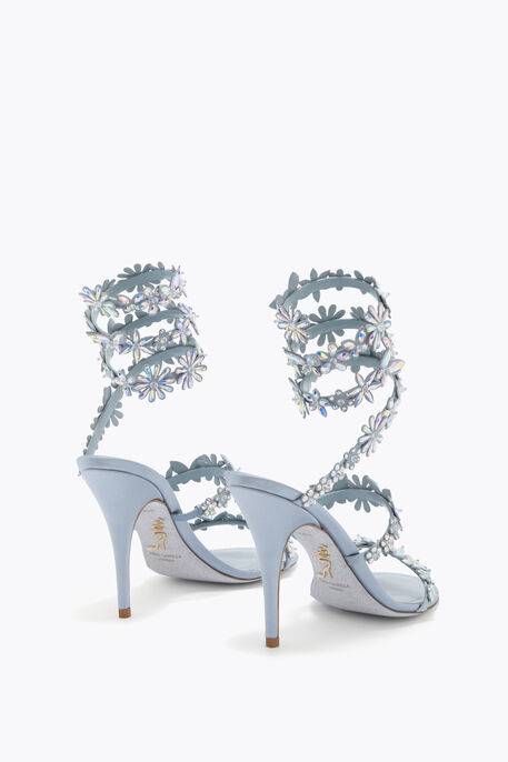 EDEN CERULEAN SANDAL 100