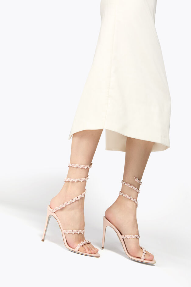 GOLDEN POWDER PINK SANDAL 80