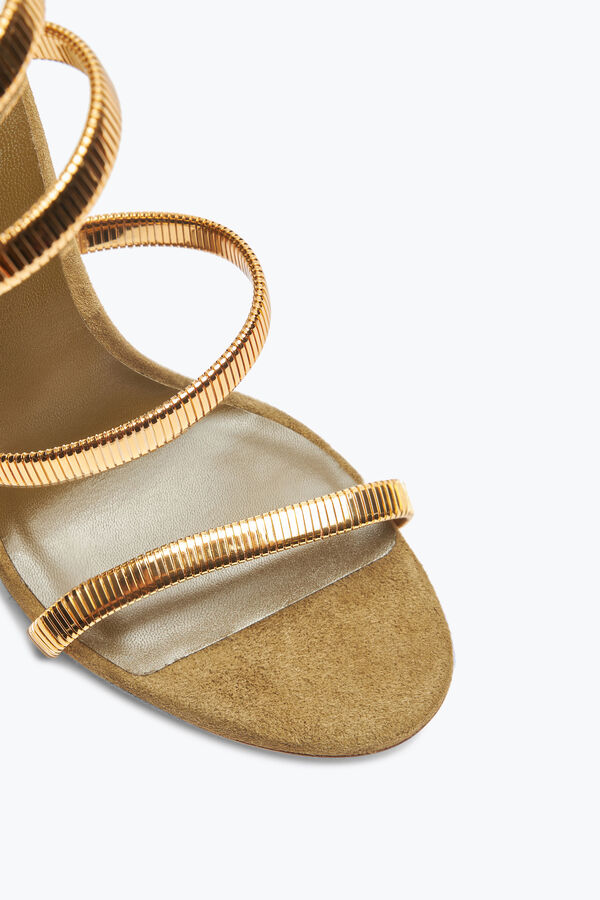 Juniper Gold And Khaki Sandal 105