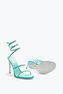Cleo Aquamarine Sandal With Crystals 105