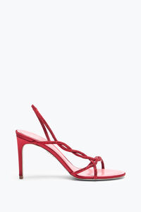 BRAID RED SANDAL 80