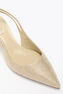OLIVIA BEIGE SATIN/GOLDEN SHADOW STRASS SLINGBACK
