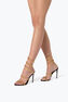 TRIGOLD CLEO BLACK-GOLD SANDAL 105