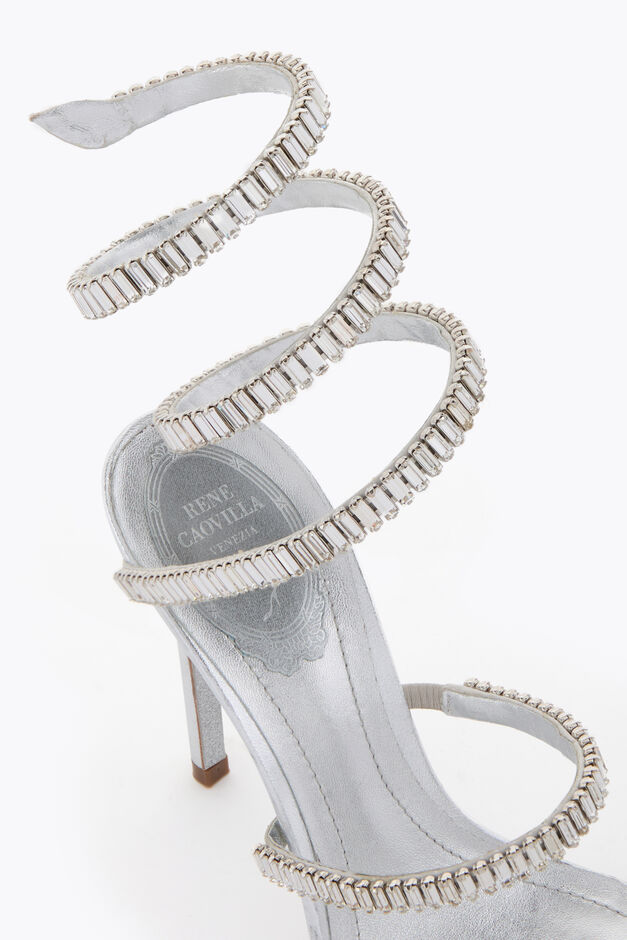 CLEO SPARK SILVER SANDAL 105