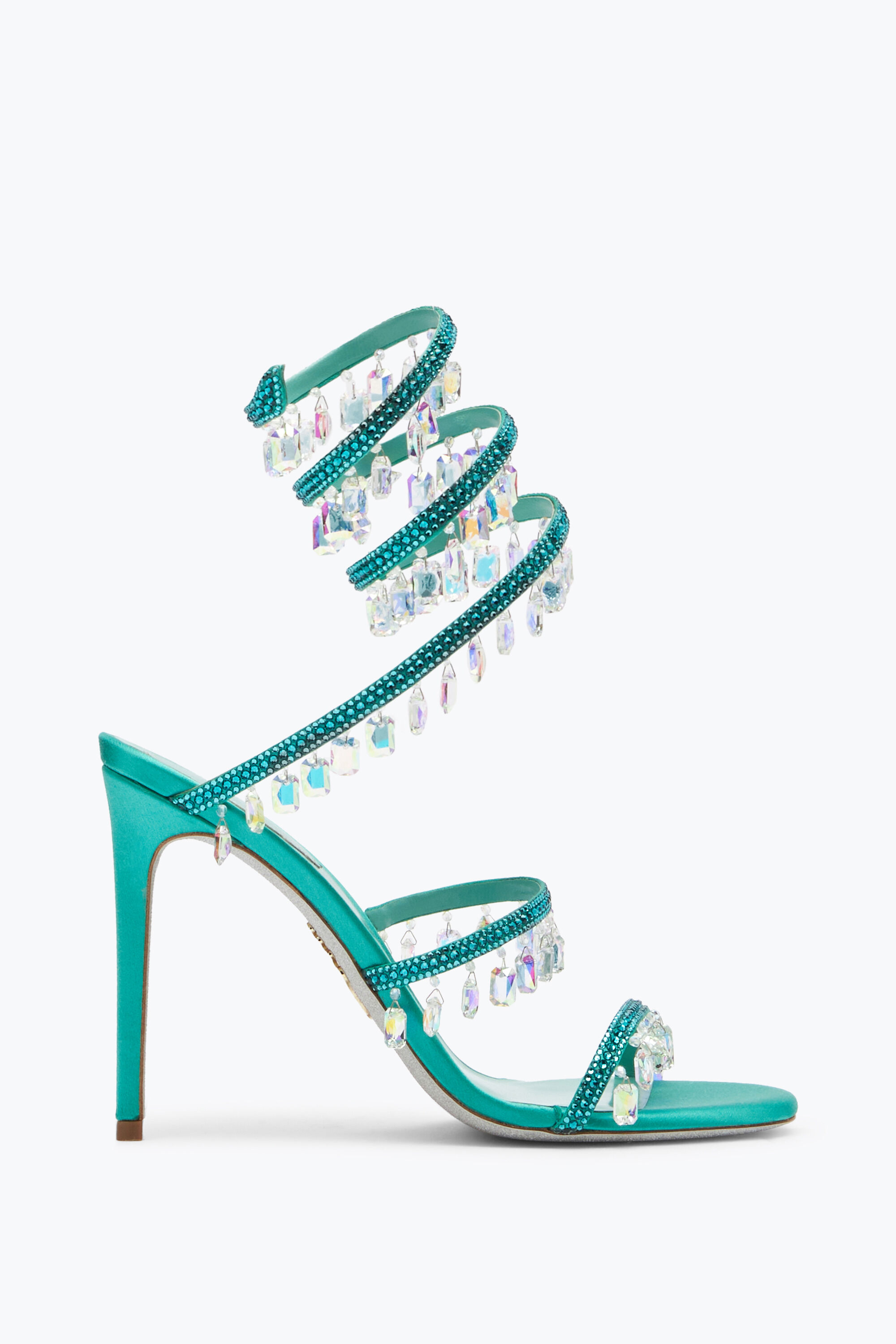 Rene Caovilla® Chandelier: sandals with crystals