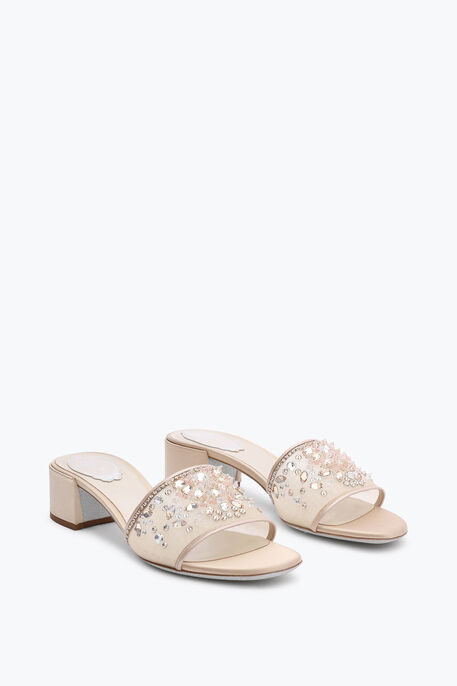 Cinderella Nude Slider Sandal 40