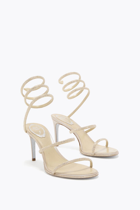 CLEO CHAMPAGNE SANDAL 80