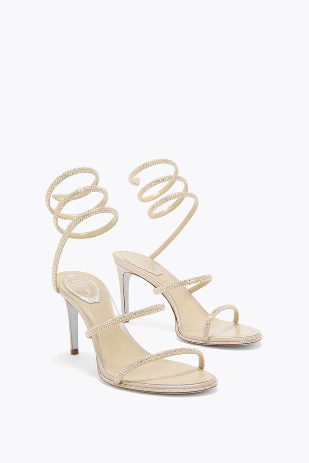 CLEO CHAMPAGNE SANDAL 80