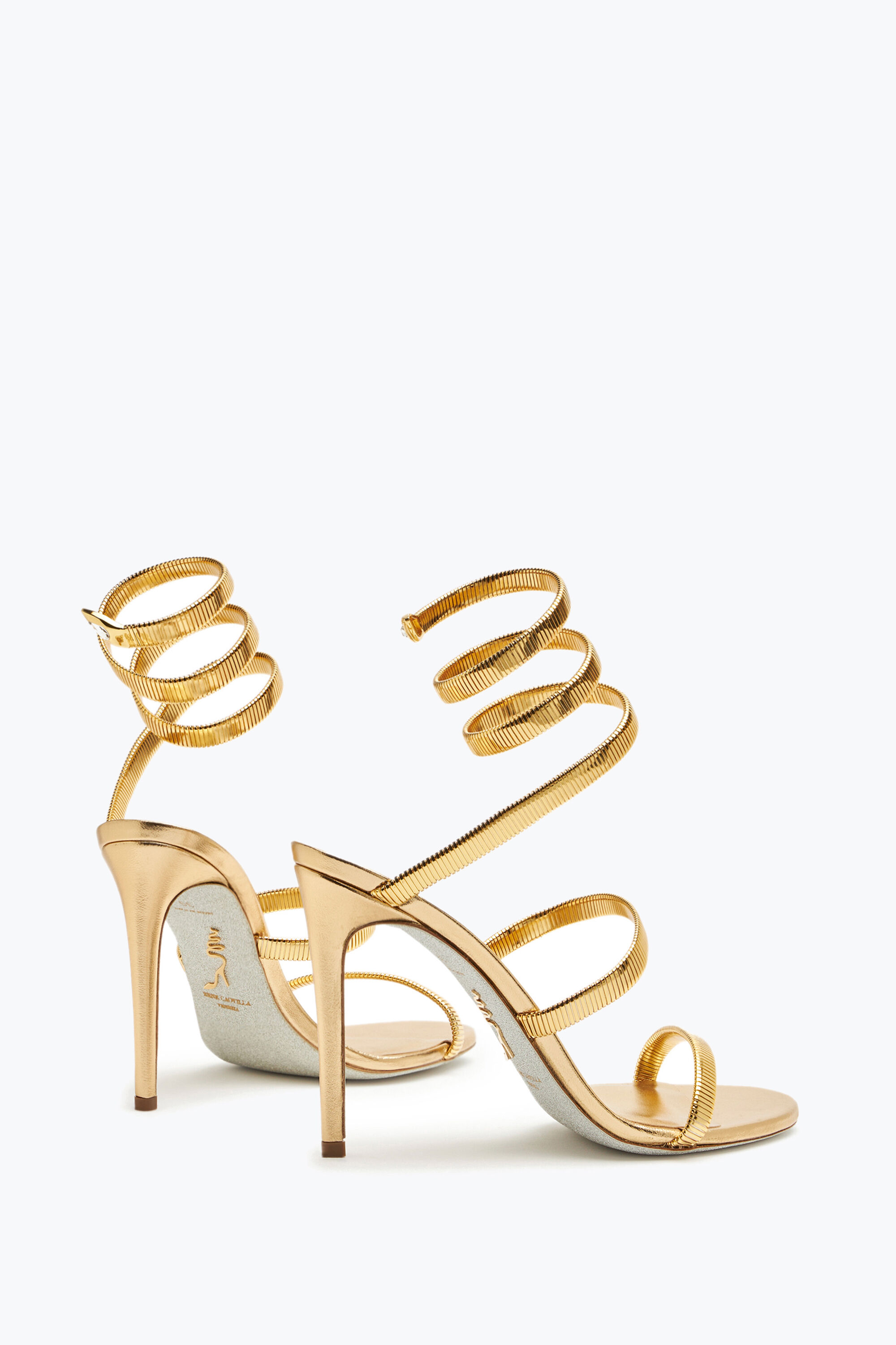 Juniper Metal Gold Sandal 105
