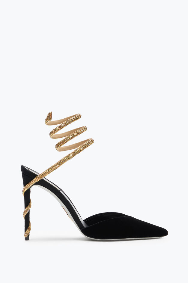 Margot Black And Gold Pump 105 Margot Black And Gold Pump 105