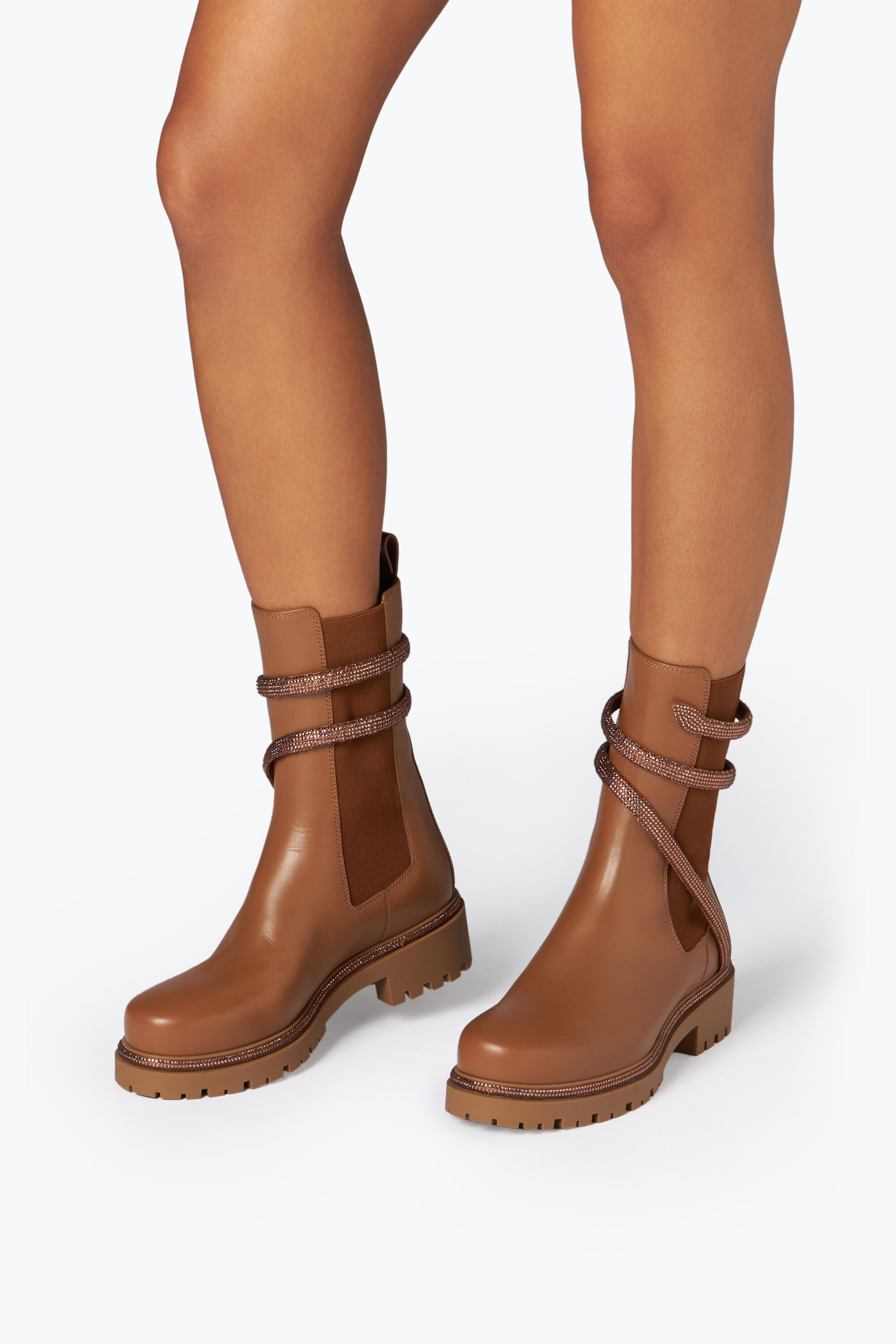【関税込み】RENE CAOVILLA 'Cleo' ankle boots Jeweled CLEO BIKER | Rene Caovilla®