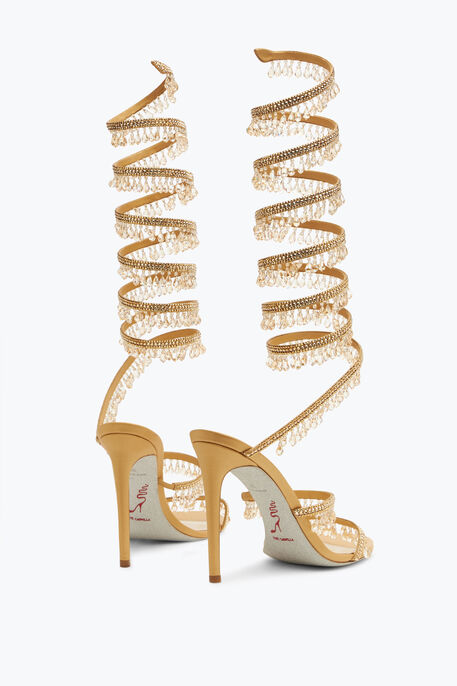 Chandelier Crystals Honey Sandal 105 Chandelier Crystals Honey Sandal 105