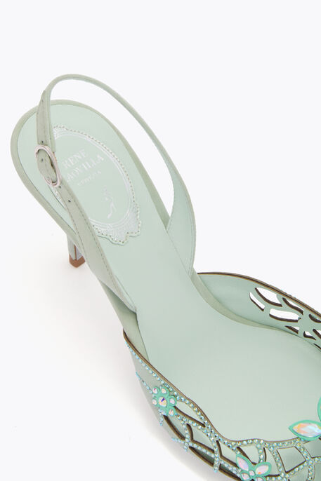EDEN MINT GREEN SLINGBACK 80