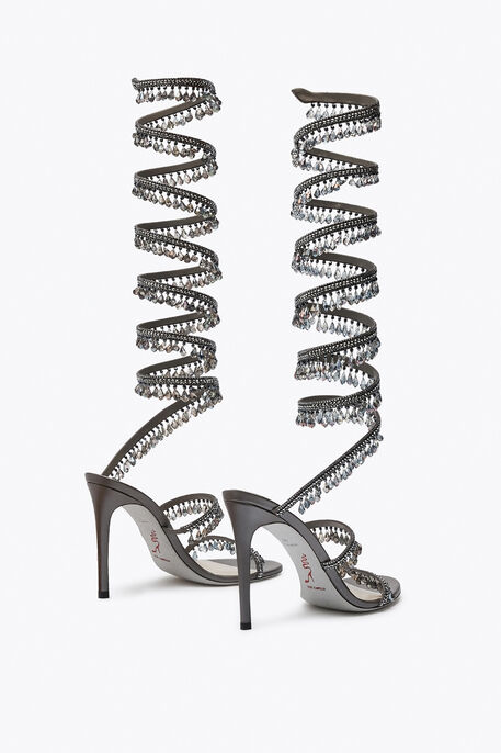 Chandelier Crystal Light Grey Sandal 105 Chandelier Crystal Light Grey Sandal 105