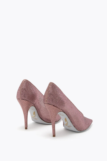 JINNY BLUSH PINK PUMP 100