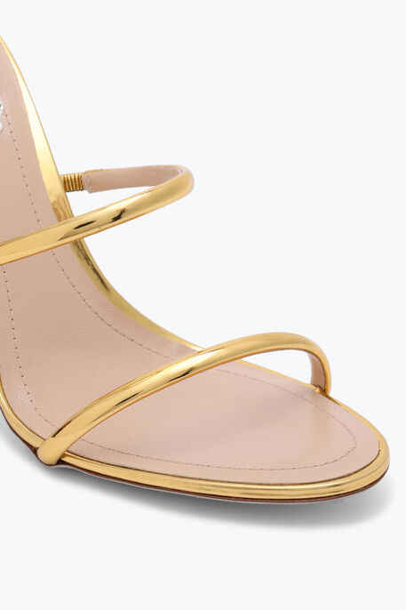 Cleo Metallic Gold Sandal 105