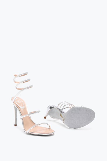 Cleo Metallic Silver Sandal 105 Cleo Metallic Silver Sandal 105